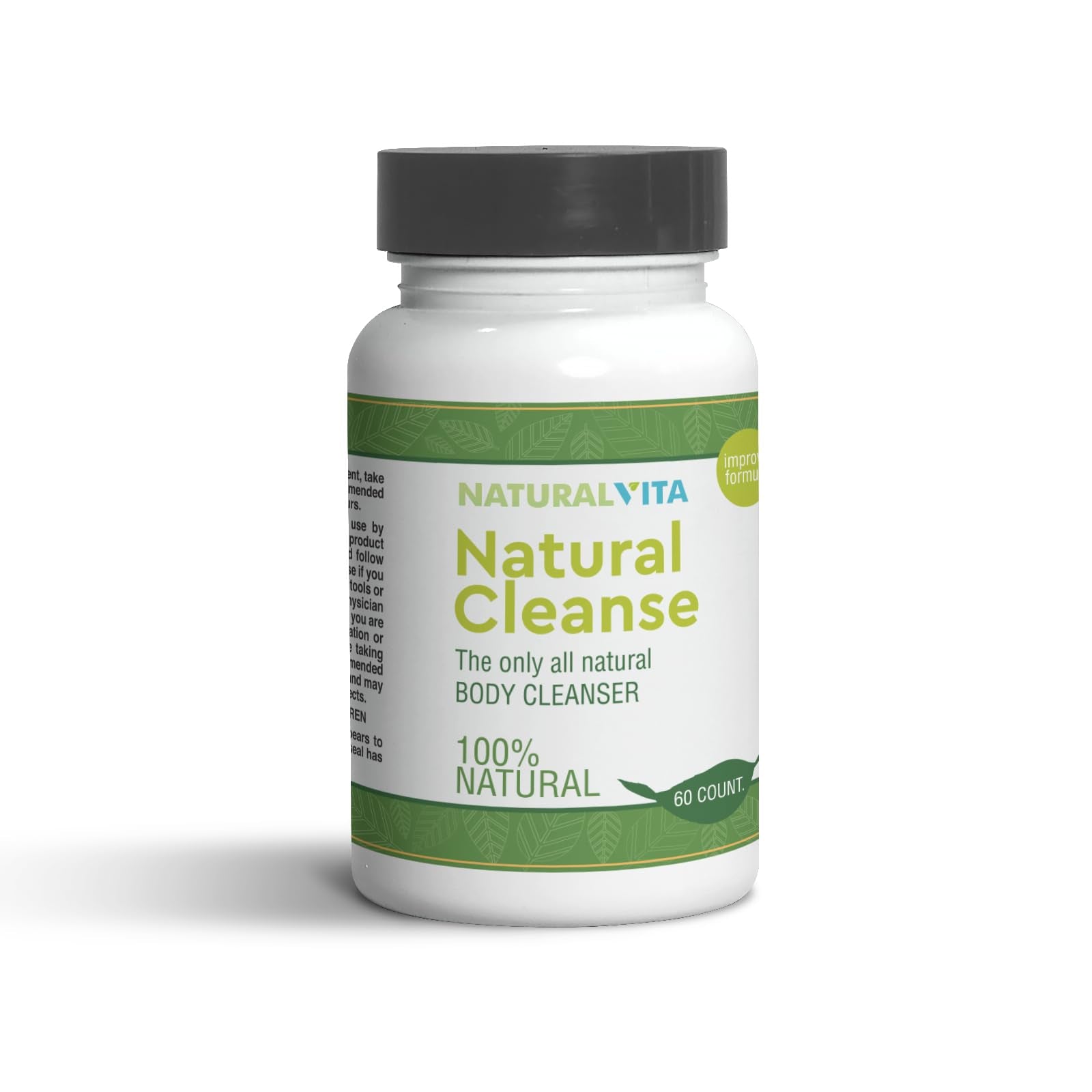Generic Natural Vita Natural Cleanse, Colon Supplement, All Body Cleanser with Proprietary Blend, 60 Count (Pack of 1) - dailyvitalstore