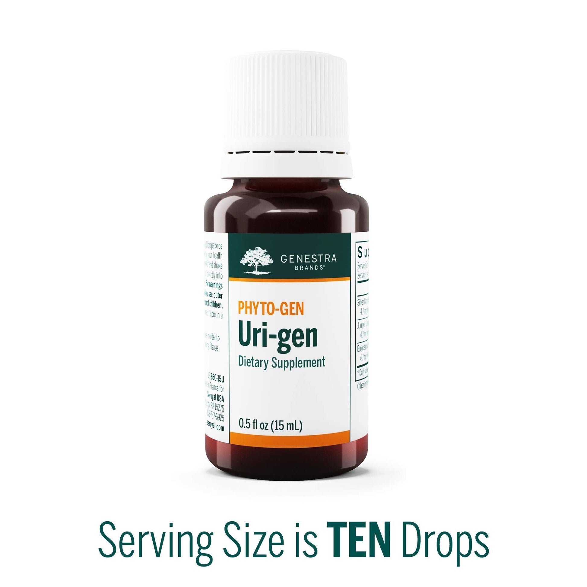 Genestra Brands Uri-gen | Silver Birch, Juniper, and European Ash Herbal Supplement | 0.5 fl. oz. - dailyvitalstore