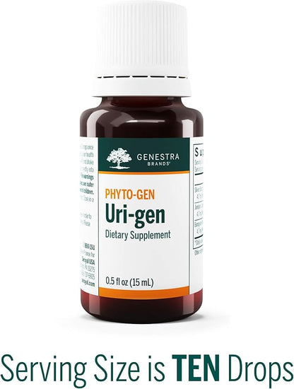 Genestra Brands Uri-gen | Silver Birch, Juniper, and European Ash Herbal Supplement | 0.5 fl. oz. - dailyvitalstore