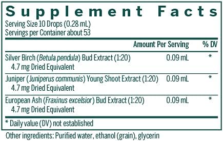 Genestra Brands Uri-gen | Silver Birch, Juniper, and European Ash Herbal Supplement | 0.5 fl. oz. - dailyvitalstore