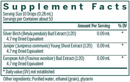 Genestra Brands Uri-gen | Silver Birch, Juniper, and European Ash Herbal Supplement | 0.5 fl. oz. - dailyvitalstore