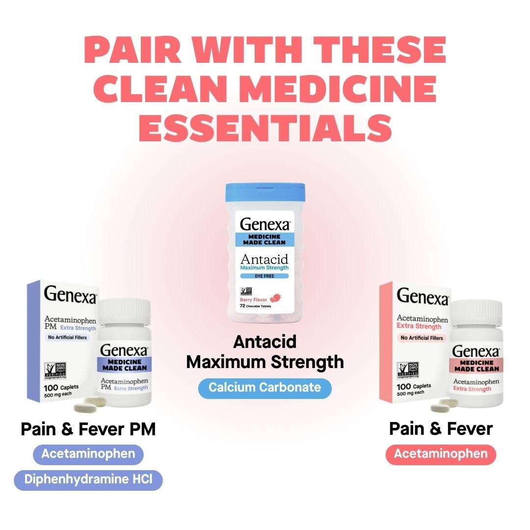 Genexa Arnica for Pain Relief | Alleviate Muscle & Joint Pain, Soreness & Stiffness | Reduces Bruises & Swelling | Organic Grape Flavor | Homeopathic Remedy Made Clean | 100 Chewable Tablets - dailyvitalstore