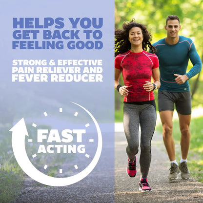 Genexa Clean Acetaminophen 500mg Extra Strength, Dye Free Pain Reliever Fever Reducer, 0% Artificial Additives, Pain Medicine for Adults, Relieves Headache, Backache, Minor Arthritis Pain, 100 Tablets - dailyvitalstore
