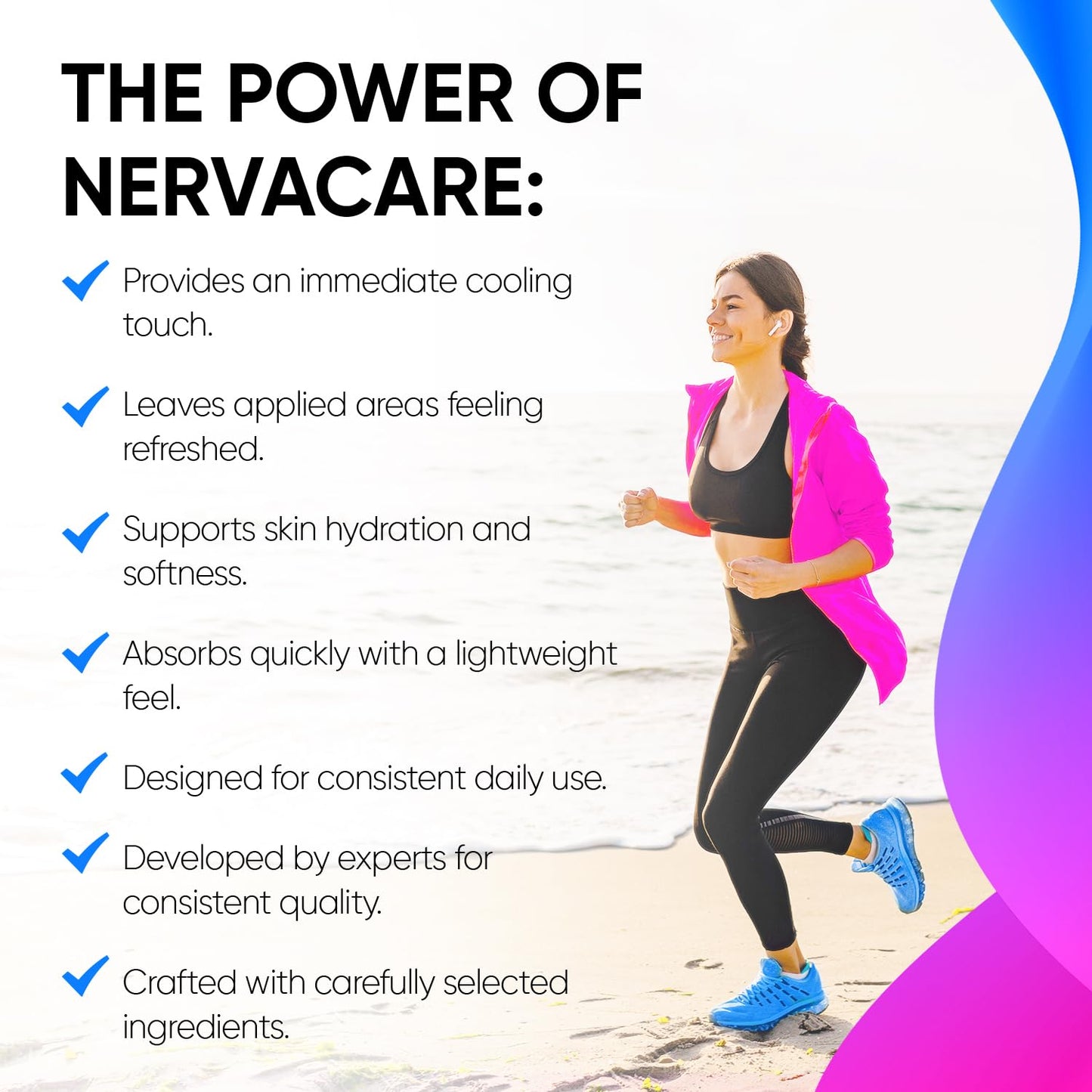 Genius Nervacare – Neuropathy Cream for Feet, Hands, Legs & Toes – Nerve Comfort Cream with Menthol, Arnica, MSM, Vitamin B6, Aloe Vera – Fast-Absorbing, Non-Greasy 2Oz - dailyvitalstore