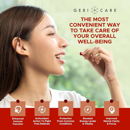 GeriCare Multivitamin Supplement Tablets, (Bottle of 1000) - dailyvitalstore