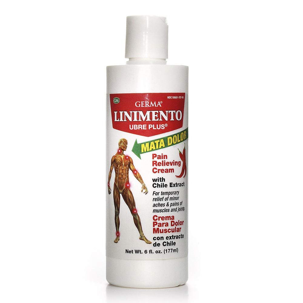 Germa Liniment Udder Plus. Natural Topical Analgesic Ointment. Relief for Pain and Aches in Joints and Back. With Chile Extract. 6 oz - dailyvitalstore