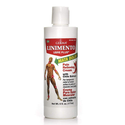 Germa Liniment Udder Plus. Natural Topical Analgesic Ointment. Relief for Pain and Aches in Joints and Back. With Chile Extract. 6 oz - dailyvitalstore