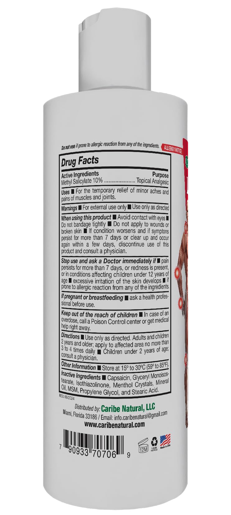 Germa Liniment Udder Plus. Natural Topical Analgesic Ointment. Relief for Pain and Aches in Joints and Back. With Chile Extract. 6 oz. Pack of 3 - dailyvitalstore
