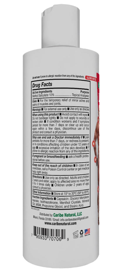 Germa Liniment Udder Plus. Natural Topical Analgesic Ointment. Relief for Pain and Aches in Joints and Back. With Chile Extract. 6 oz. Pack of 3 - dailyvitalstore
