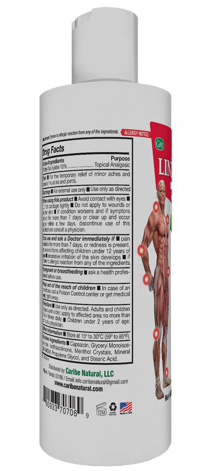 Germa Liniment Udder Plus. Natural Topical Analgesic Ointment. Relief for Pain and Aches in Joints and Back. With Chile Extract. 6 oz. Pack of 3 - dailyvitalstore