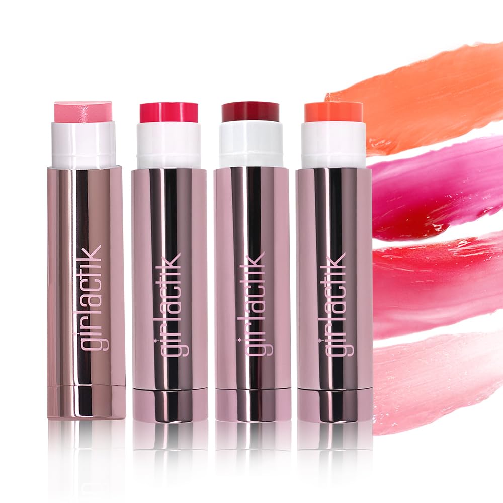 Girlactik Jello Gloss Lip Balm – Hydrating Lip Gloss with Natural Shine, Pink Lemonade Scent, Moisturizing, and Smooth, Perfect for Everyday Lip Care with a Glossy Finish, 0.15 oz (Glossiest) - dailyvitalstore