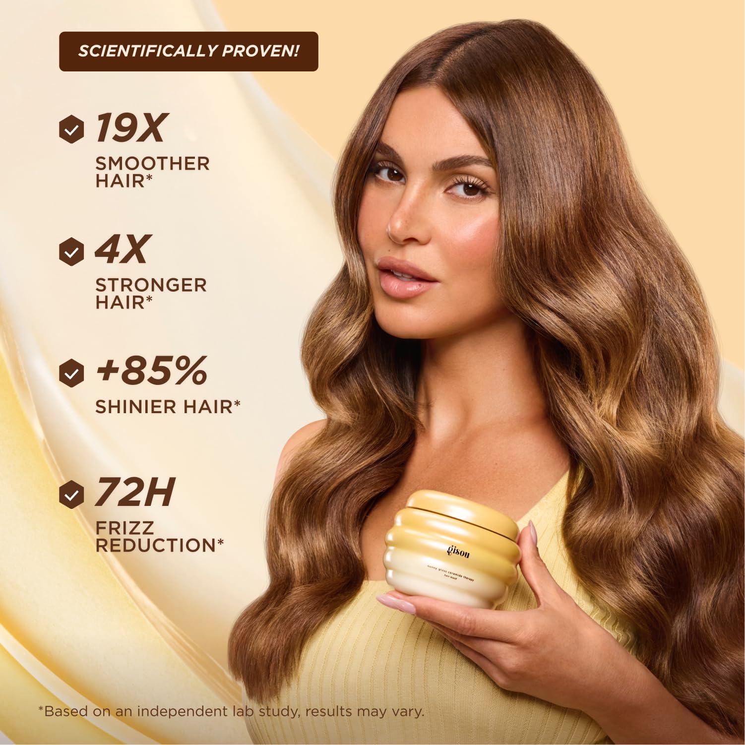 Gisou Honey Gloss Hair Therapy Trio - Mini Shampoo, Hair Mask and Conditioner for smoother, stronger and glossier hair - dailyvitalstore