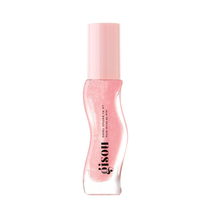 Gisou Honey Infused Hydrating Lip Oil, Nourishing Lip Moisturizer for Dry Lips (Watermelon Sugar) - dailyvitalstore