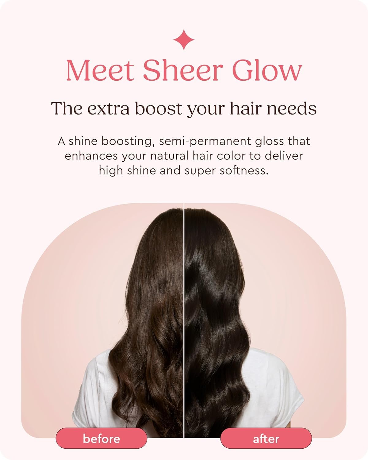 Glaze Supergloss Sheer Glow Clear Hair Gloss Mini – Smooths, Lightweight, Adds Mirror Shine & Improves the look of Damaged Hair – Travel Size 1.7 oz - dailyvitalstore