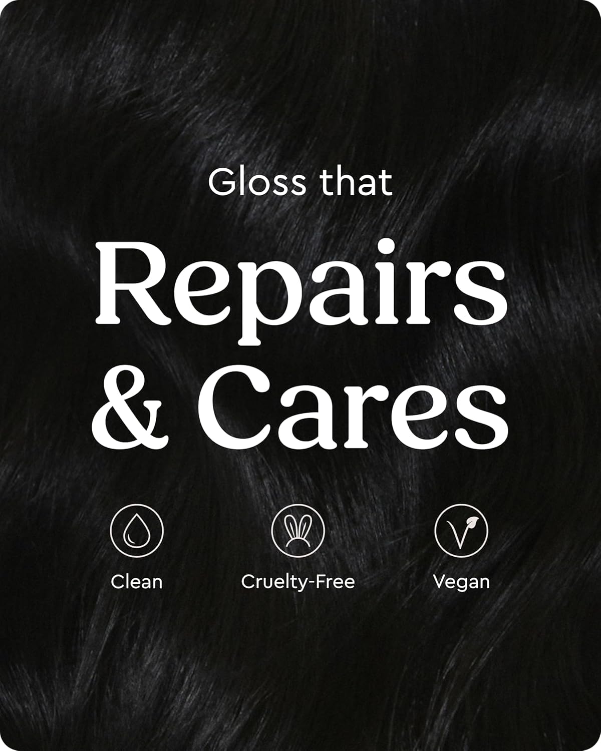 Glaze Supergloss Sheer Glow Clear Hair Gloss Mini – Smooths, Lightweight, Adds Mirror Shine & Improves the look of Damaged Hair – Travel Size 1.7 oz - dailyvitalstore