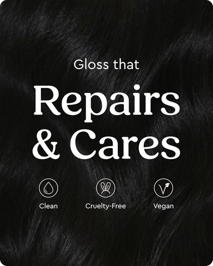 Glaze Supergloss Sheer Glow Clear Hair Gloss Mini – Smooths, Lightweight, Adds Mirror Shine & Improves the look of Damaged Hair – Travel Size 1.7 oz - dailyvitalstore