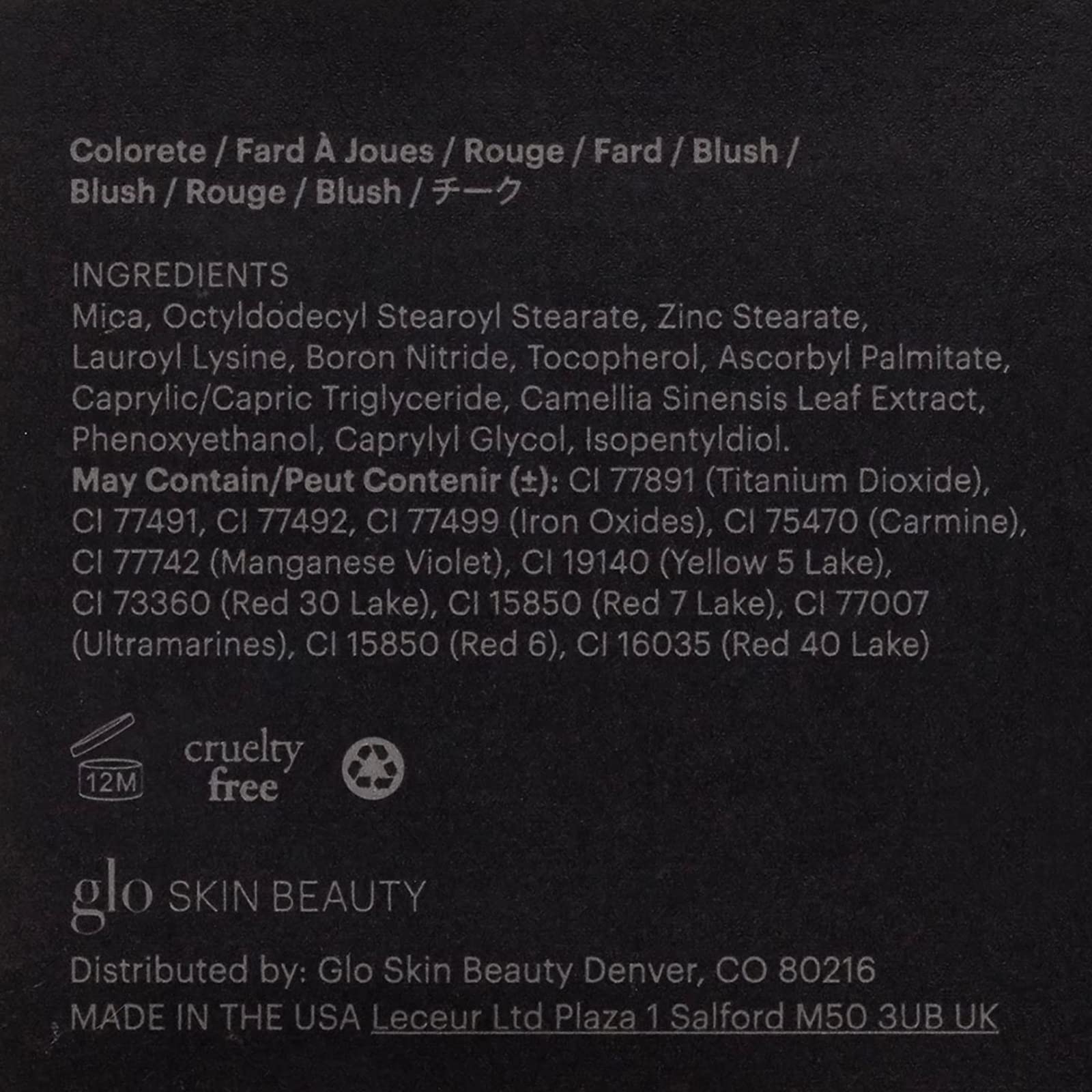 Glo Skin Beauty Blush (Sheer Petal) - Pressed Powder Blush for Cheeks, High Pigment Mineral Face Makeup Creates a Natural, Healthy Glow - dailyvitalstore
