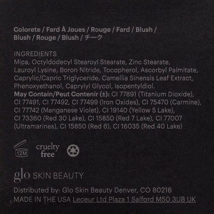 Glo Skin Beauty Blush (Sheer Petal) - Pressed Powder Blush for Cheeks, High Pigment Mineral Face Makeup Creates a Natural, Healthy Glow - dailyvitalstore