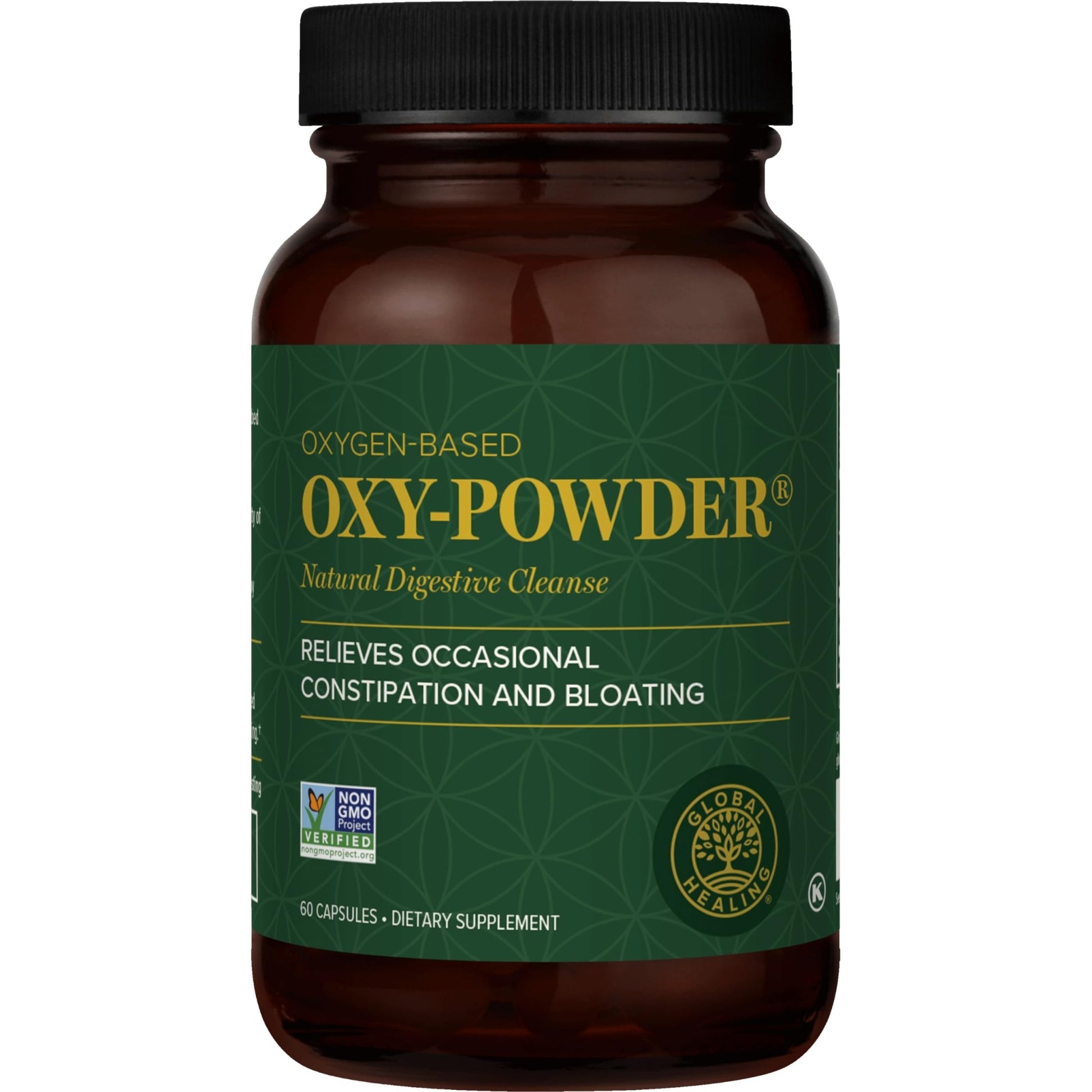 Global Healing Oxy-Powder Colon Cleanse, Constipation Relief for Women & Men, Magnesium Oxide Colon Cleanser & Detox for Weight Loss, Gut Cleanse Detox for Women and Men - dailyvitalstore