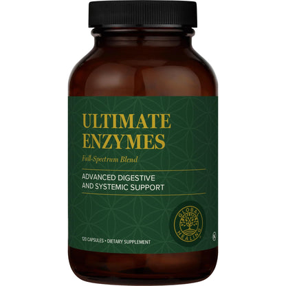 Global Healing - Ultimate Enzymes - Systemic & Digestive Enzymes Supplement for Healthy Digestion, Immune System Boost & Natural Gut Health, Digestive Enzyme for Women & Men, Lipase - dailyvitalstore