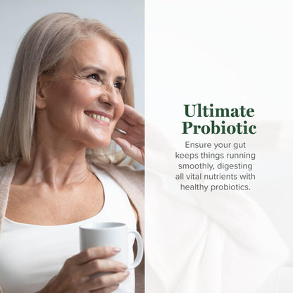 Global Healing Ultimate Probiotic Blend Supplement with Prebiotics and Probiotics for Digestive Health, Digestive Tract, & Immune System, Gut Health for Men & Women, - dailyvitalstore