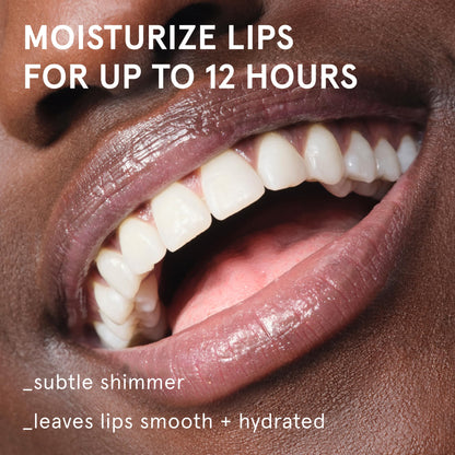 Glossier Balm Dotcom Hydrating Lip Balm - Universal Salve, Up to 12Hr Moisture - Lanolin, Beeswax & Castor Oil for Dry Lips, Cuticles & Skin - Birthday, Clear Soft Shimmer, 15ml - dailyvitalstore
