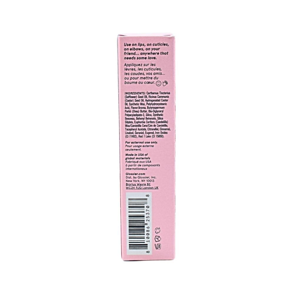 Glossier Balm Dotcom Lip Balm and Skin Salve - Rose - Sheer Pink Tint - dailyvitalstore