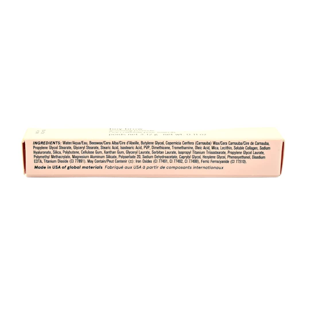 Glossier Boy Brow Volumizing Eyebrow Gel-Pomade - Black - Dark Brown-Black - dailyvitalstore