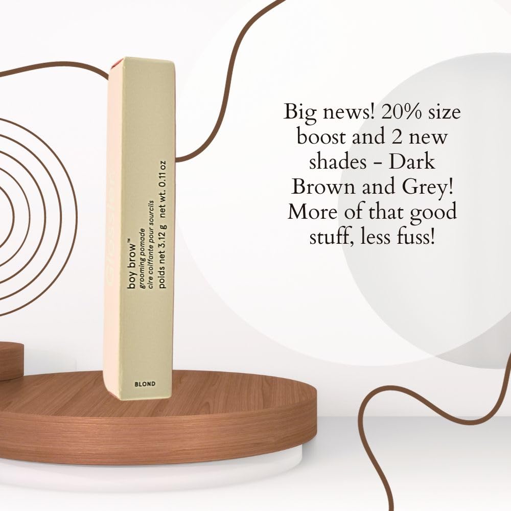 Glossier Boy Brow Volumizing Eyebrow Gel-Pomade - Blond - Light-Medium Blond - dailyvitalstore