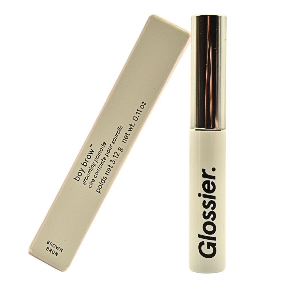 Glossier Boy Brow Volumizing Eyebrow Gel-Pomade - Brown - Medium-Dark Brown - dailyvitalstore