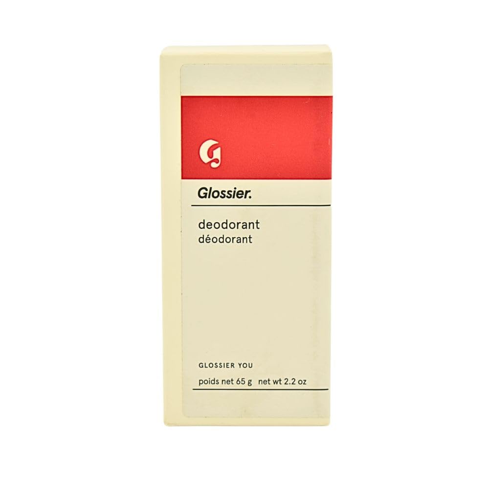 Glossier Deodorant Refillable Holiday Gift Set: Aluminum-Free Stick 2.2 oz + YOU Refill – Coconut Oil Base, Warm & Spicy - dailyvitalstore