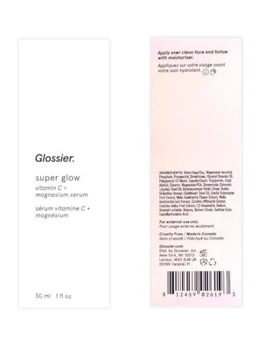Glossier Super Glow Vitamin C face serum 1oz Full Size - dailyvitalstore