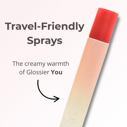 Glossier You Discovery Travel Perfume Spray Gift Set - Limited Edition Trio: Warm Clean, Serene Woody, Dreamy Gourmand Scents - You, Doux, Rêve. - dailyvitalstore