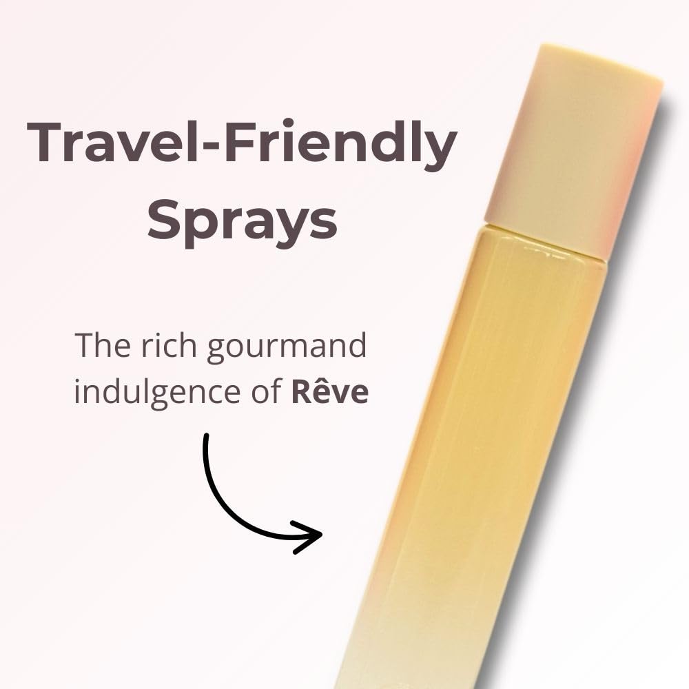 Glossier You Discovery Travel Perfume Spray Gift Set - Limited Edition Trio: Warm Clean, Serene Woody, Dreamy Gourmand Scents - You, Doux, Rêve. - dailyvitalstore
