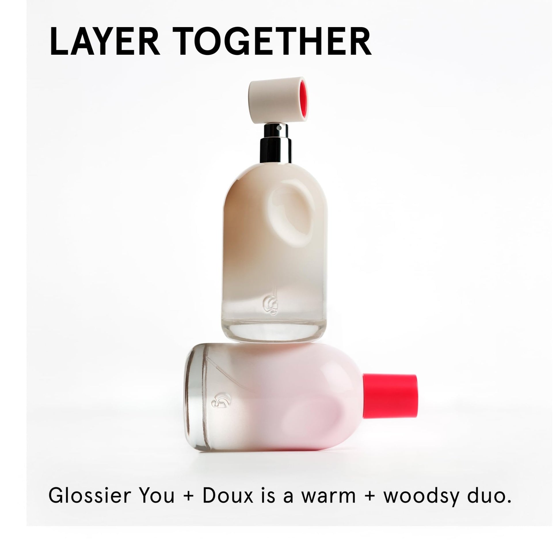 Glossier You Doux Eau de Parfum - Unisex Fragrance for Men & Women, Skin-Scent Enhancer Smells Different on Everyone - Earthy Woody Perfume with Sweet Violet, Palo Santo & Ambrox Base Notes, 100ml - dailyvitalstore