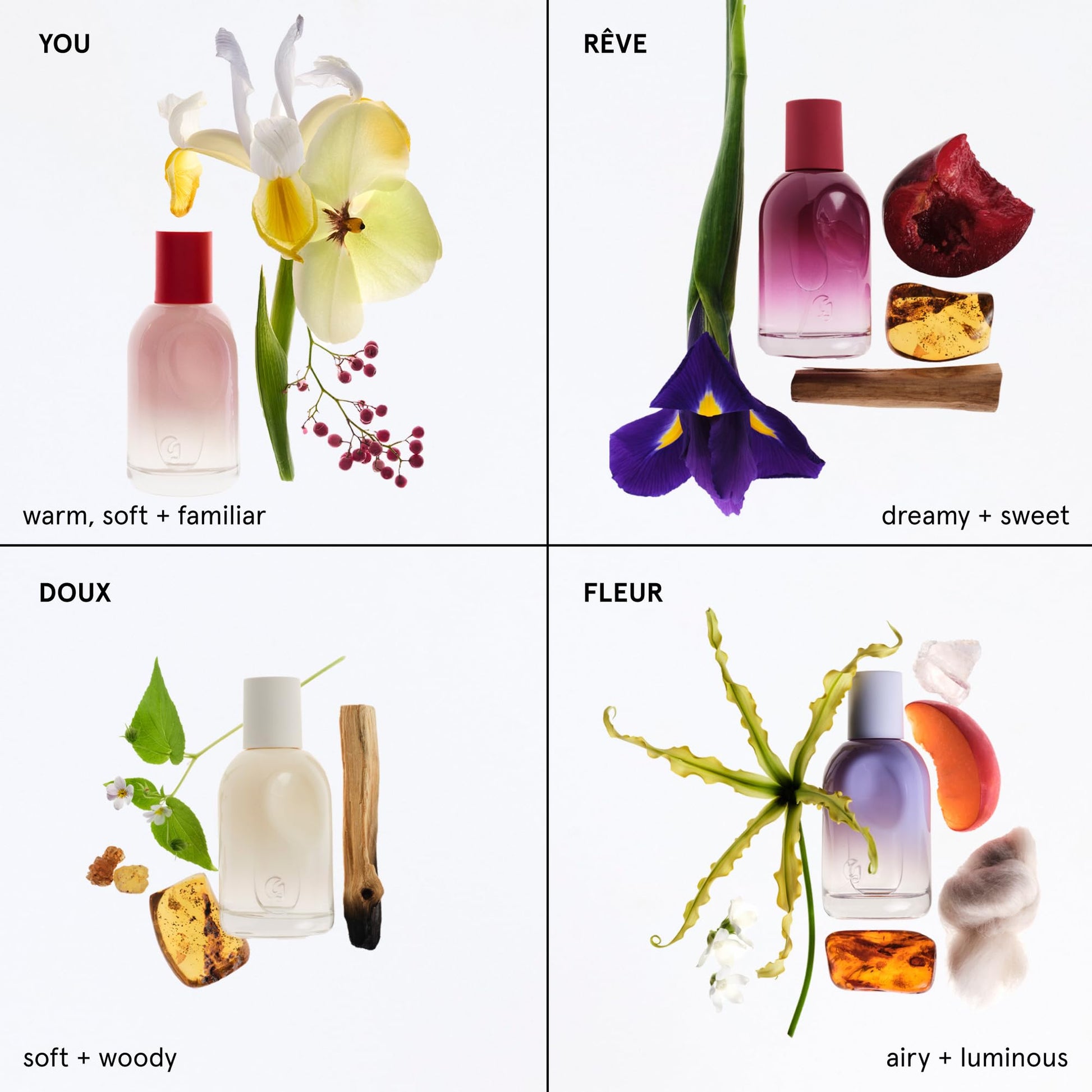Glossier You Eau de Parfum - Unisex Fragrance for Men & Women, Skin-Scent Enhancer Smells Different on Everyone - Musky, Warm & Spicy Perfume with Pink Pepper, Iris & Ambrox Base Notes, 50ml - dailyvitalstore