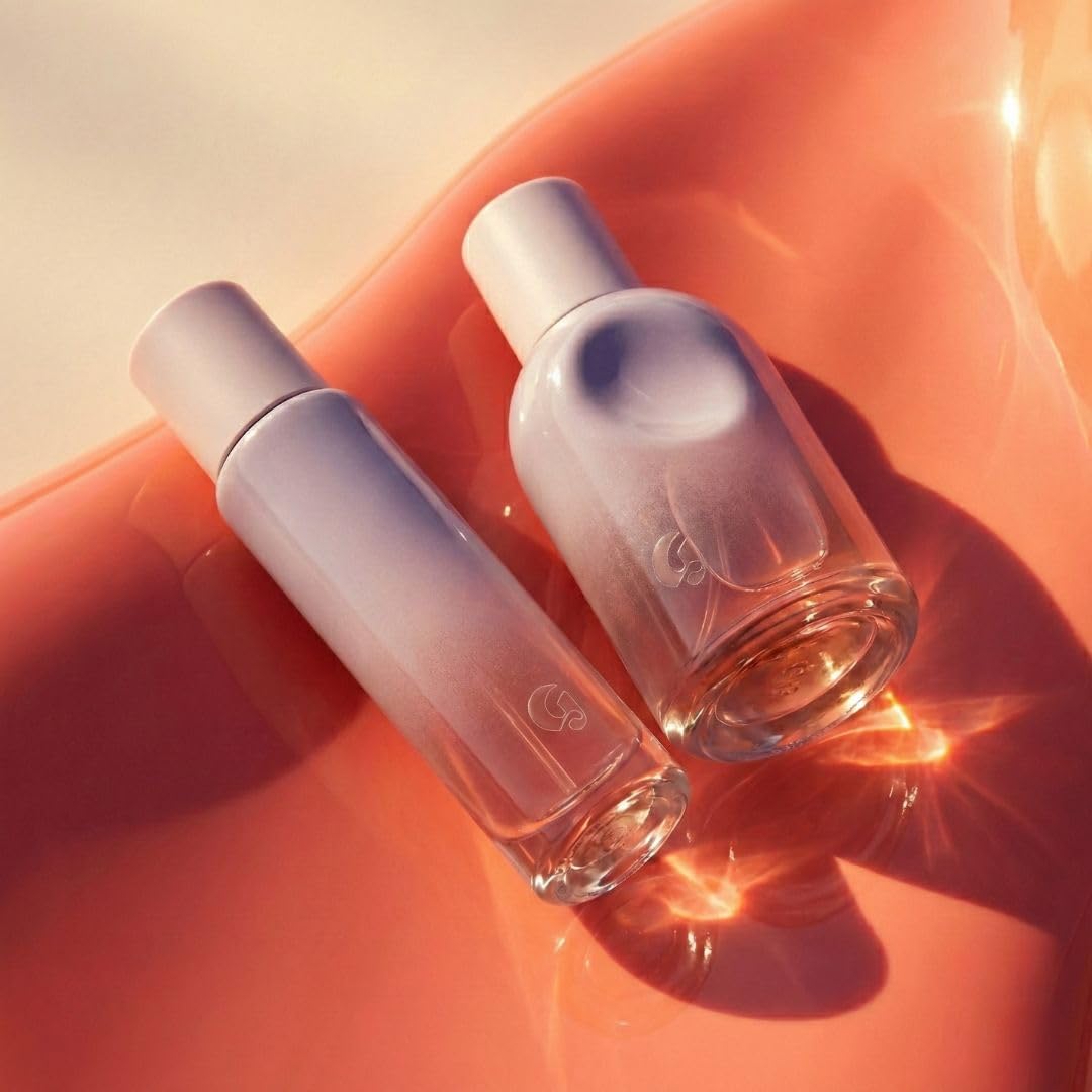 Glossier You Fleur Duo Perfume Gift Set: Fresh Floral Eau de Parfum with Ylang-Ylang, Apricot Skin & Ambrox Notes - dailyvitalstore
