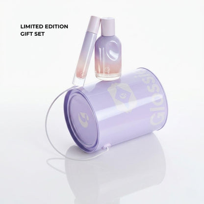 Glossier You Fleur Duo Perfume Gift Set: Fresh Floral Eau de Parfum with Ylang-Ylang, Apricot Skin & Ambrox Notes - dailyvitalstore