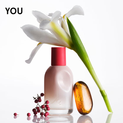 Glossier You Mini Wardrobe Fragrance Set - 4 Unisex Travel Size Eau de Parfum for Women & Men - Skin-Scent Enhancer Perfume Sampler, Smells Different on Everyone - You, Fleur, Doux, Rêve - 1.5ml Each - dailyvitalstore