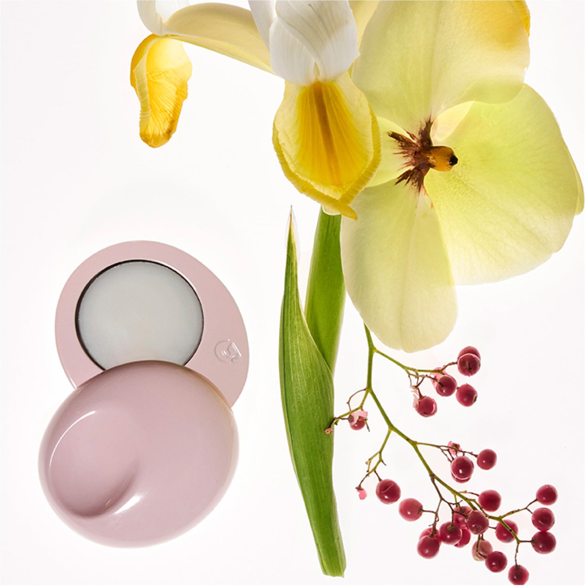 Glossier You Solid Perfume - Unisex Fragrance for Women & Men in Refillable Compact, Alcohol-Free Balm Melts Into Skin - Buildable Warm & Spicy Scent Pink Pepper, Iris, Ambrox - Travel-Friendly, 3g - dailyvitalstore
