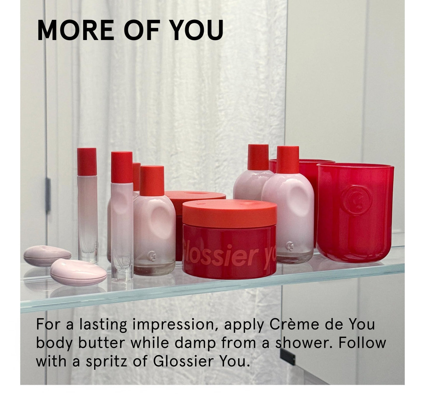 Glossier You Solid Perfume - Unisex Fragrance for Women & Men in Refillable Compact, Alcohol-Free Balm Melts Into Skin - Buildable Warm & Spicy Scent Pink Pepper, Iris, Ambrox - Travel-Friendly, 3g - dailyvitalstore