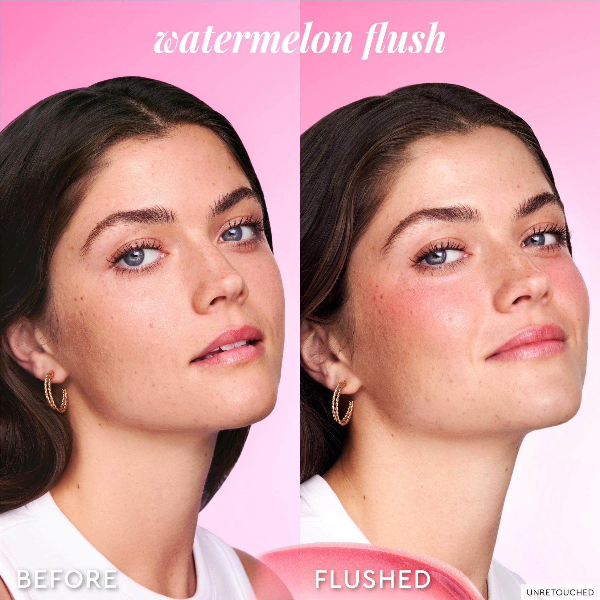 Glow Recipe Niacinamide Dewy Flush Tinted Liquid Blush Serum - Glowy Blush for Cheeks to Smooth, Hydrate & Brighten - Liquid Korean Makeup with Buildable Soft Pink Tint - Watermelon Flush (0.4 oz) - dailyvitalstore