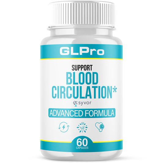 GLPro Blood Capsules, Official GLPro Blood Health Support Pills with All Natural Ingredients, Advanced Formula Supplement with Maximum Strength Premium Vitamins for Women and Men (60 Capsules) - dailyvitalstore