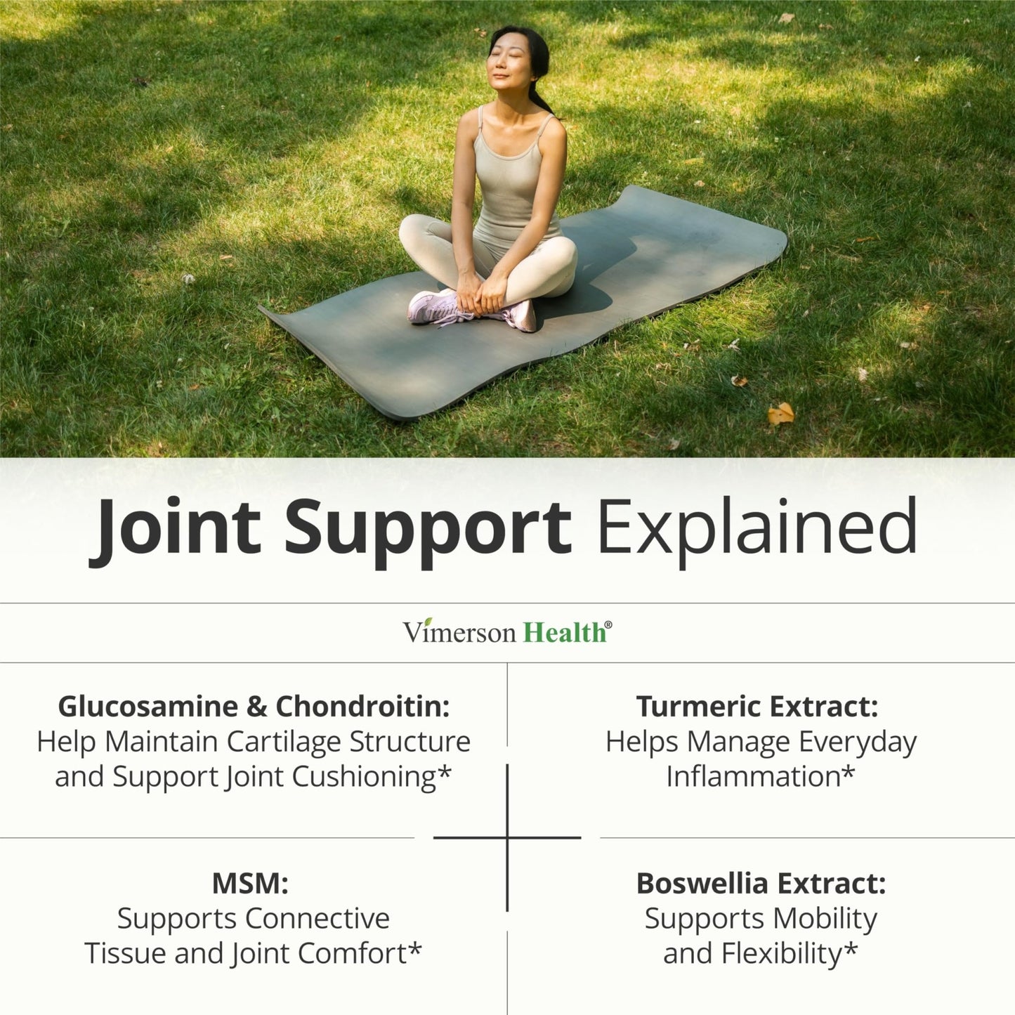 Glucosamine Chondroitin MSM – Joint Support Supplement for Women and Men with Glucosamine Sulfate 1500 mg, Chondroitin and MSM – for Cartilage, Joint Health and Flexibility – 90 Capsules - dailyvitalstore