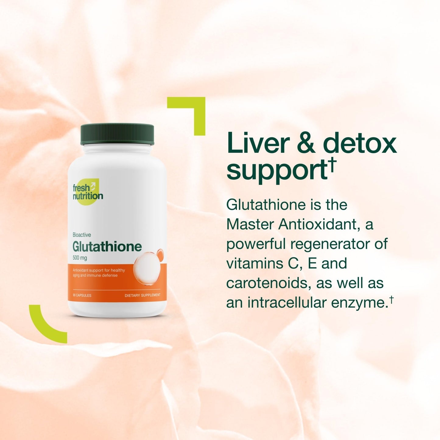 Glutathione Supplement Capsule - Strongest DNA Verified Glutathione Reduced - Vegan Friendly, Non GMO, Gluten & Soy Free - dailyvitalstore