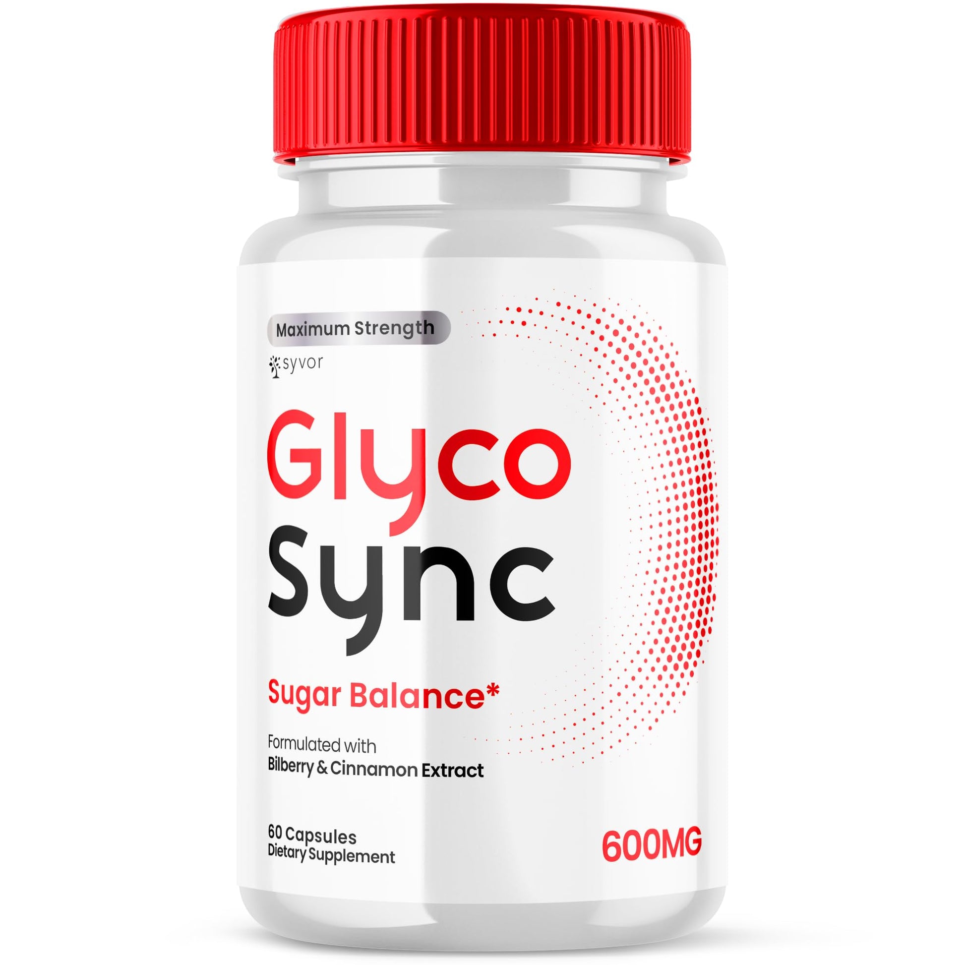 Glyco Sync Capsules, Official Glyco Sync Balance Pills with All Natural Ingredients, Advanced Formula GlycoSync Joint Support for Health and Wellness Extra Strength for Men and Women (60 Capsules) - dailyvitalstore
