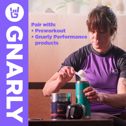 Gnarly Nutrition Creatine Powder – Creapure, Vegan Creatine Supplement – NSF Sport Certified, Optimized Recovery – Sports Nutrition - dailyvitalstore