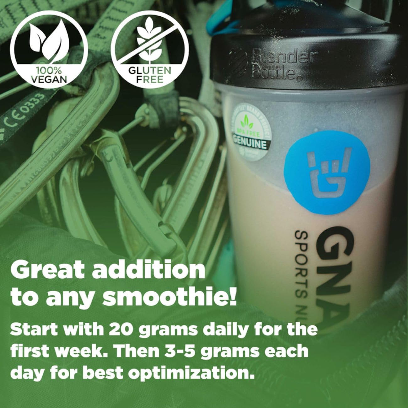Gnarly Nutrition Greens Superfood Powder – Lemon Mint Performance Super Greens Powder – NSF Contents Certified – Organic, Probiotics & Essential Micronutrients - Lemon Mint, 11.64 oz - dailyvitalstore