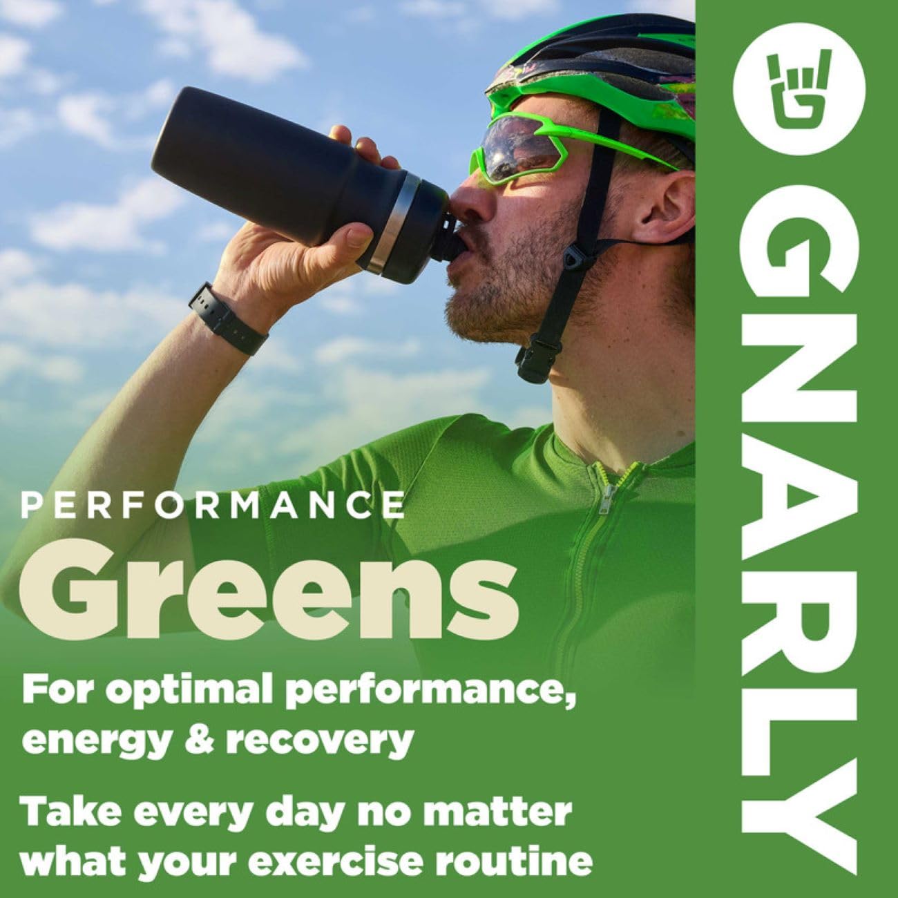 Gnarly Nutrition Greens Superfood Powder – Lemon Mint Performance Super Greens Powder – NSF Contents Certified – Organic, Probiotics & Essential Micronutrients - Lemon Mint, 11.64 oz - dailyvitalstore