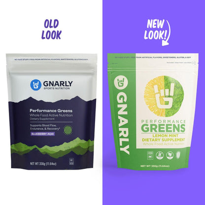Gnarly Nutrition Greens Superfood Powder – Lemon Mint Performance Super Greens Powder – NSF Contents Certified – Organic, Probiotics & Essential Micronutrients - Lemon Mint, 11.64 oz - dailyvitalstore